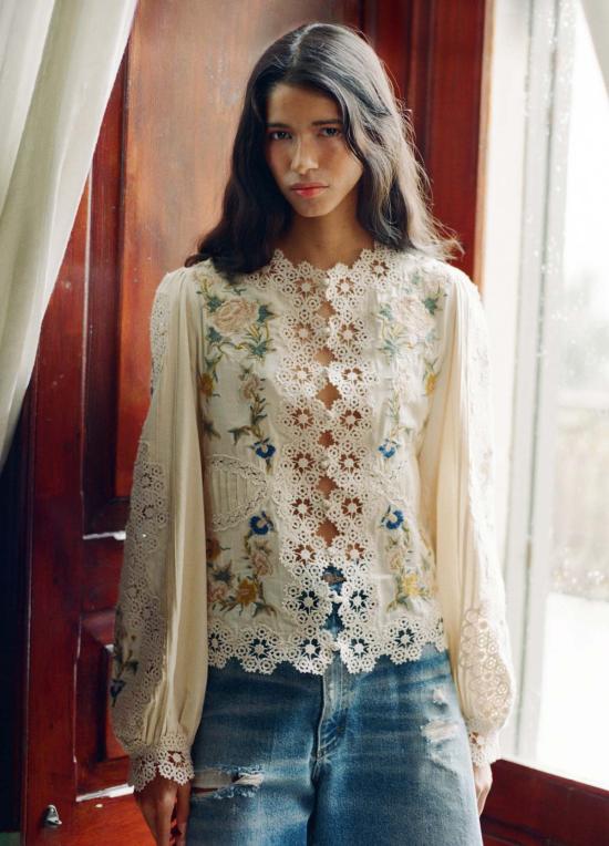  씨뉴욕 블라우스 PF26 076 CREAM