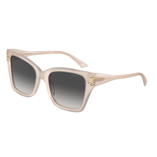26SS 지미추 선글라스 0Jc5012 반투명 아세테이트 오버사이즈 스퀘어 - JIMMY CHOO