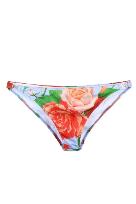  로에베 비키니 수영복 꽃무늬 멀티컬러 수영 팬티