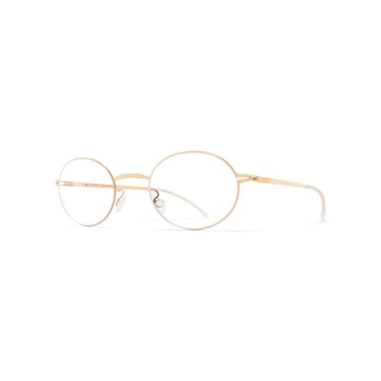  마이키타 안경 에미 라운드 골드톤 메탈 안경 - MYKITA