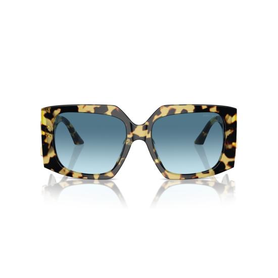 26SS 지미추 선글라스 0Jc5006u 오버사이즈 호피무늬 사각 프레임 - JIMMY CHOO