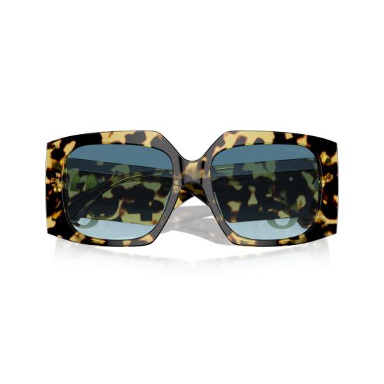 26SS 지미추 선글라스 0Jc5006u 오버사이즈 호피무늬 사각 프레임 - JIMMY CHOO