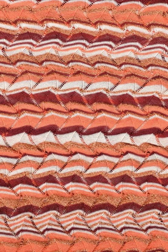 25SS 미소니 머플러/스카프 면, 비스코스, 폴리아미드 혼방 스카프 - 오렌지색 - MISSONI