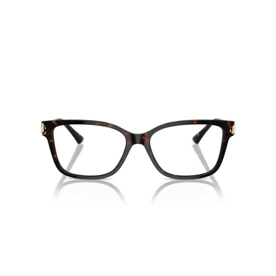 26SS 지미추 안경 0Jc3012 호피무늬 사각테 안경 - JIMMY CHOO