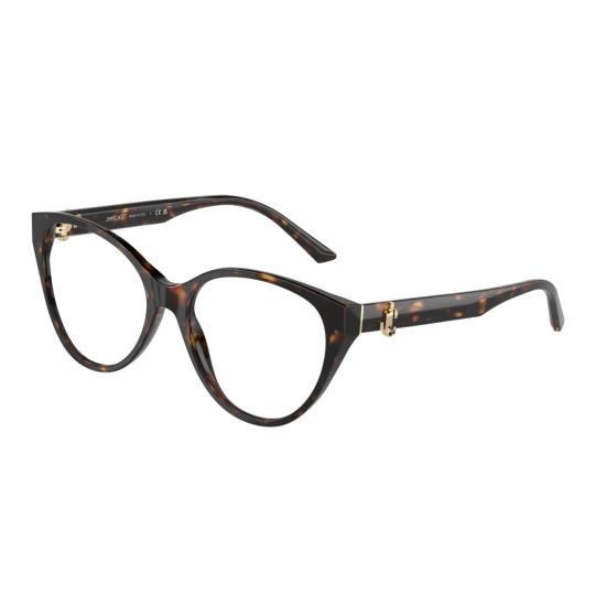  지미추 안경 0Jc3009 호피무늬 아세테이트 캣아이 안경 - JIMMY CHOO
