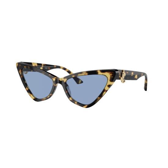 26SS 지미추 선글라스 0Jc5008 볼드 호피무늬 캣아이 - JIMMY CHOO