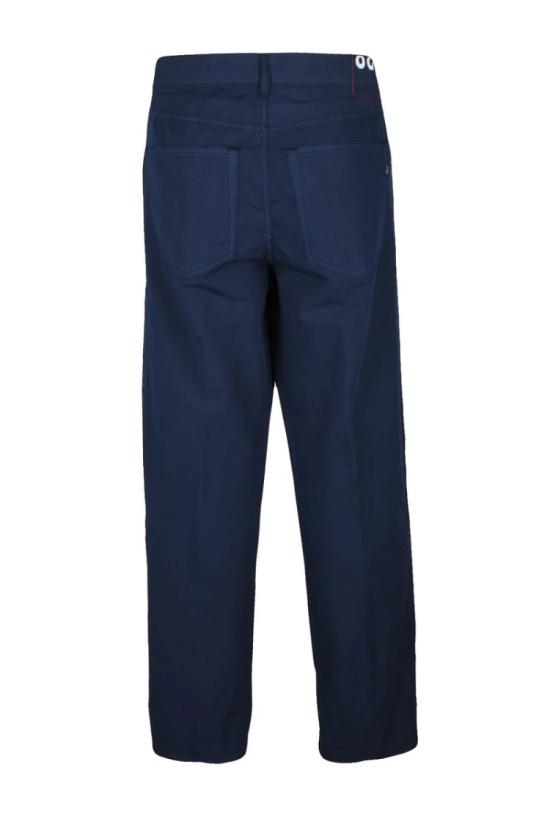 25SS 돈답 데님 팬츠 파코 코튼 실크 팬츠 - 블루 - DONDUP