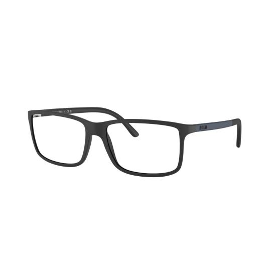 26SS 폴로 랄프로렌 안경 0Ph2126 직사각형 무광 블랙 안경 - POLO RALPH LAUREN