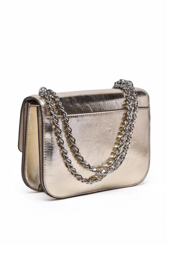 25SS 토리버치 크로스백 브리튼 메탈릭 조절식 스몰  - 골드 - TORY BURCH