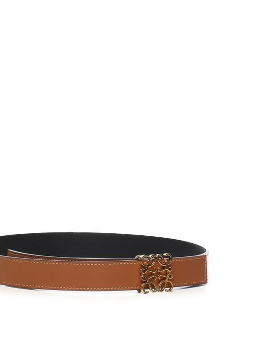 26FW 로에베 벨트 E821Z26X03 2544 TAN BLACK GOLD - LOEWE