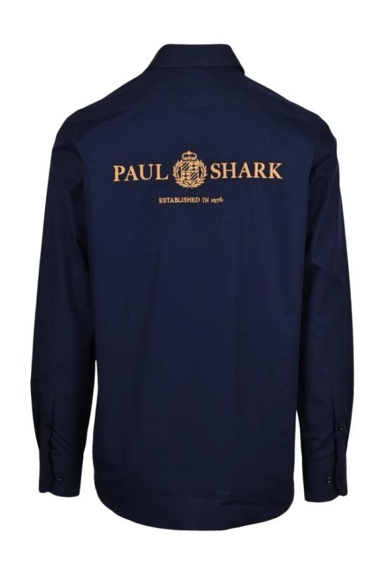  폴앤샤크 긴팔 셔츠 클래식  - 블루 - PAUL & SHARK