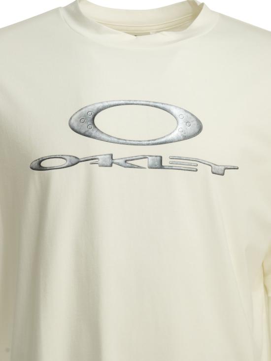 26SS 오클리 뉴 레트로 X 메탈 티셔츠 3.0 FOA40878833W White - OAKLEY