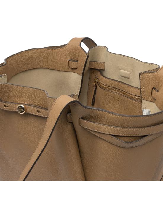 26FW 토리버치 에센셜 U 나일론 토트백 163388227 Brown - TORY BURCH