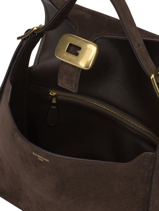 26SS 발렌시아가 숄더백 8686722ACJ82255 Brown - BALENCIAGA