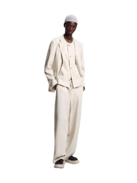 26SS 엠포리오 아르마니 팬츠 EM005613TE20598 U1156 Avorio - EMPORIO ARMANI