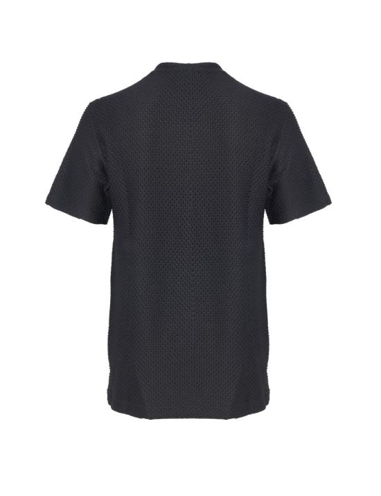 26SS 엠포리오 아르마니 반팔 티셔츠 EM005555AF25179 UC001 Black - EMPORIO ARMANI