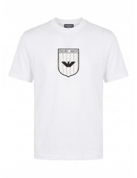 26SS 엠포리오 아르마니 반팔 티셔츠 EM005551AF25183 F0037 White