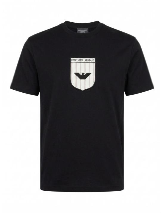 26SS 엠포리오 아르마니 반팔 티셔츠 EM005551AF25183 F8097 Black