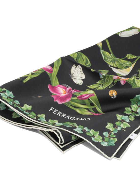26FW 살바토레 페라가모 머플러/스카프 0795202 Black - SALVATORE FERRAGAMO