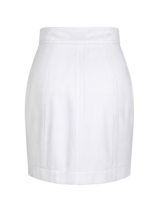 26SS 엘리자베타프랜치 미디 스커트 GO16961E2 360 Avorio - ELISABETTA FRANCHI
