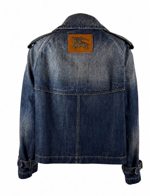 26SS 버버리 데님 자켓 8126570 A1322 Mid blue - BURBERRY