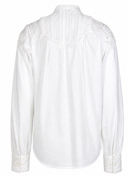 26SS 에르마노 설비노 셔츠 D482K375AP HZR10602 Snow white - ERMANNO SCERVINO
