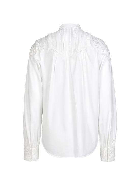 26SS 에르마노 설비노 셔츠 D482K375AP HZR10602 Snow white - ERMANNO SCERVINO