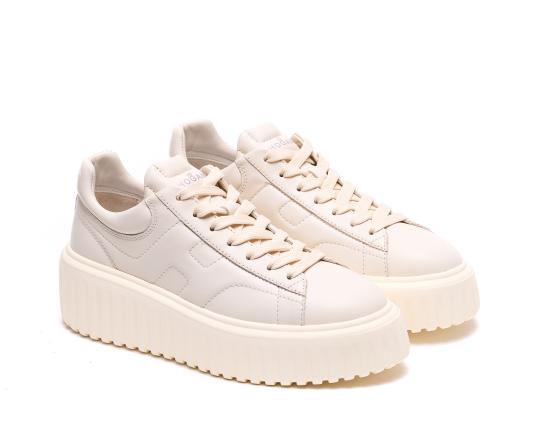 26SS 호간 H-스트라이프 스니커즈 HXW6450FC60 LE9B013 White - HOGAN