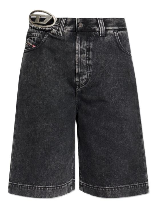 26FW 디젤 숏팬츠 A21719 0ADCE02 BLACK