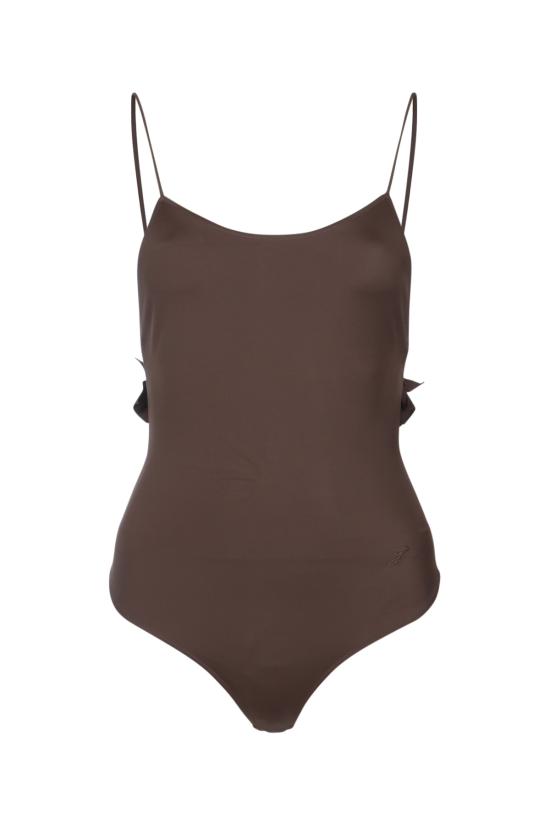 26SS 자크뮈스 카바나 러플 원피스 수영복 OPW00050AW00096 850 Brown