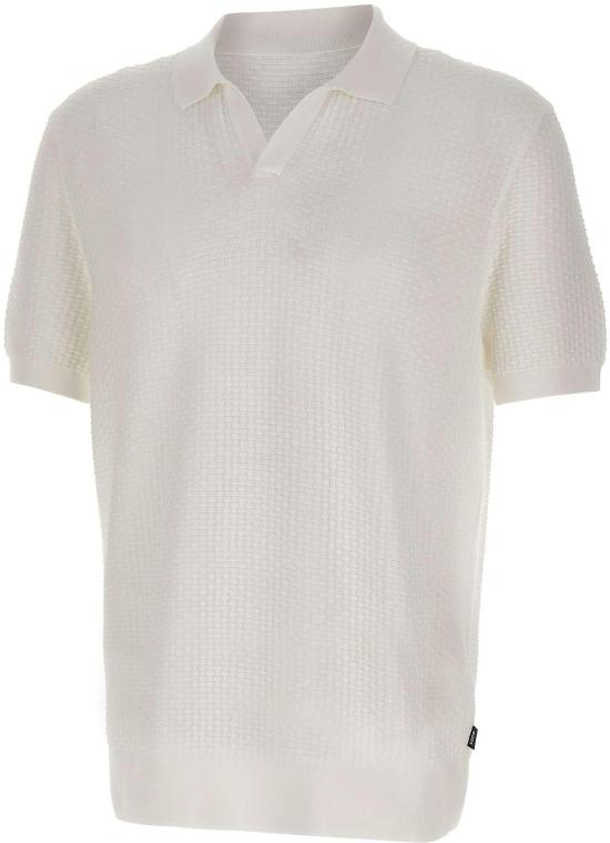 26SS 보스 폴로 티셔츠 50561613100 WHITE