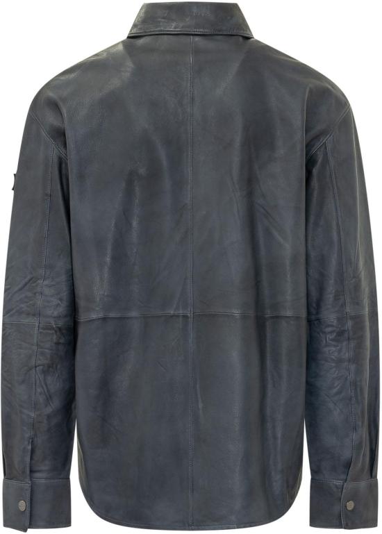 26SS 페트레이 가죽 자켓 PEU573999012416230 DONKERGREY - PEUTEREY