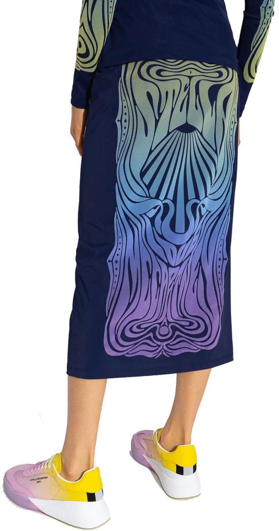  스텔라 맥카트니 미디 스커트 53958631063892 BLUE - STELLA MCCARTNEY