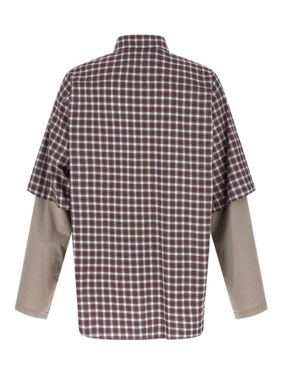 26SS 발렌시아가 긴팔 셔츠 866543TUM176011 Red - BALENCIAGA