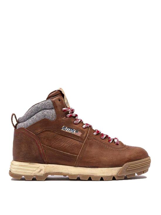 25FW 오트리 MALGA 포니 헤어 텍스처 HBMWHF01 Beige