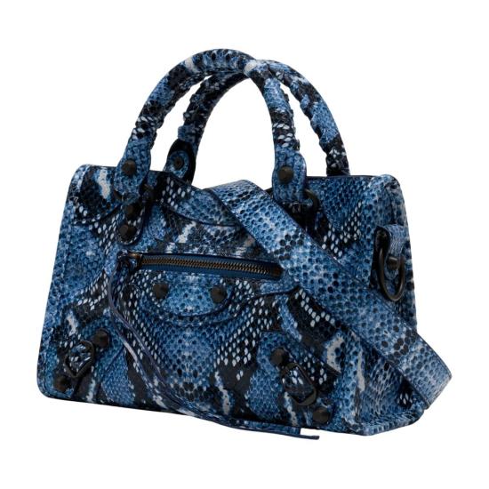 26FW 발렌시아가 르 시티 미니백 806395 2AB97 4735 blue - BALENCIAGA