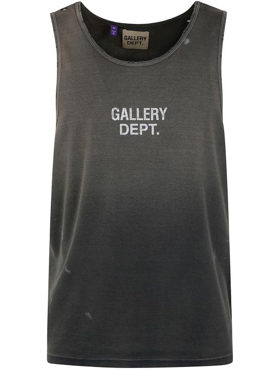 26SS 갤러리 디파트먼트 민소매 티셔츠 TOP006 SUN FADED BLACK