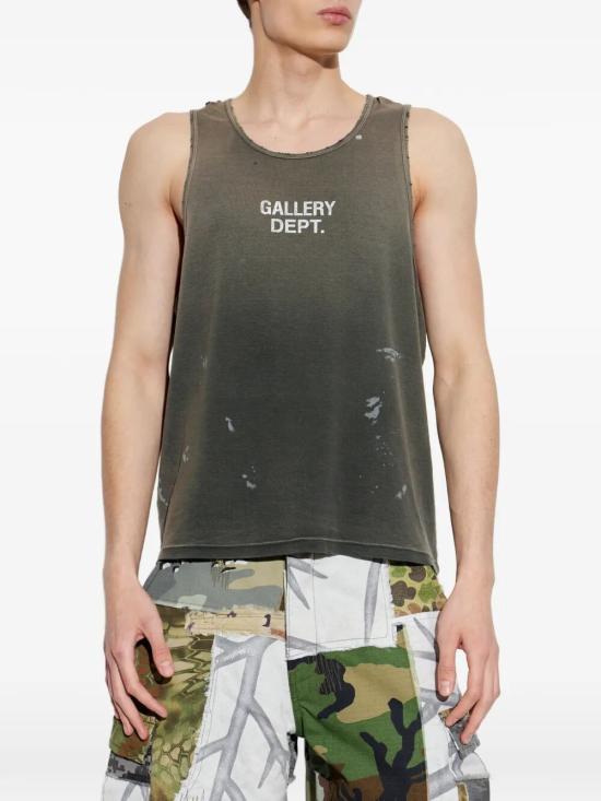 26SS 갤러리 디파트먼트 민소매 티셔츠 TOP006 SUN FADED BLACK - GALLERY DEPT
