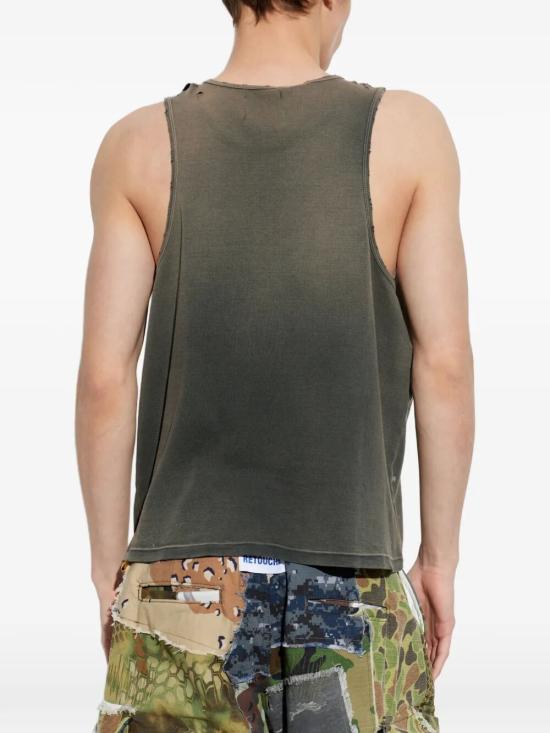 26SS 갤러리 디파트먼트 민소매 티셔츠 TOP006 SUN FADED BLACK - GALLERY DEPT