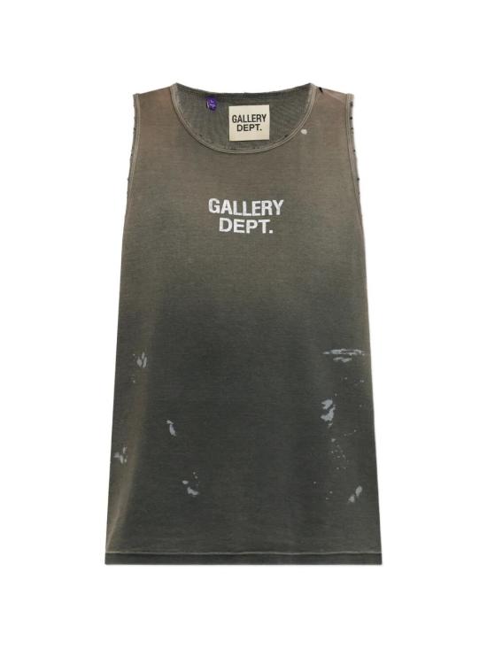 26SS 갤러리 디파트먼트 민소매 티셔츠 TOP006 SUN FADED BLACK - GALLERY DEPT