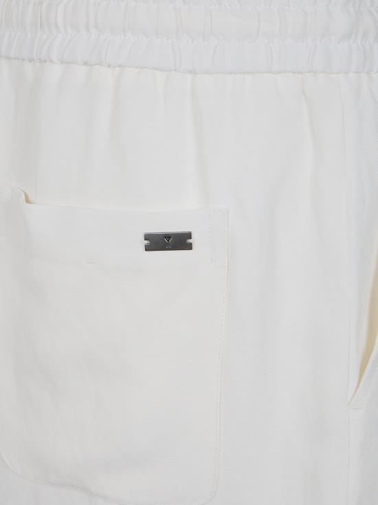 26SS 아미 트레이닝/조거 팬츠 HTR868 VI0052 136 WHITE CREAM - AMI
