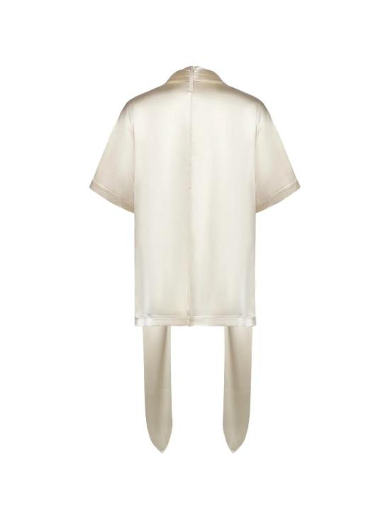 26SS 피비 파일로 반팔 티셔츠 DT197 SE3484 103CR CREAM - PHOEBE PHILO