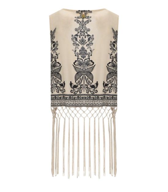 26SS 파이에사 포르멘테라 튜닉 KIG2605 0100 S M Beige - PAHIESA FORMENTERA