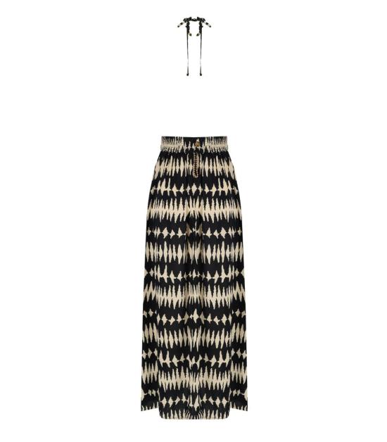 26SS 파이에사 포르멘테라 롱 원피스 VLDR1094 0122 S M Black - PAHIESA FORMENTERA