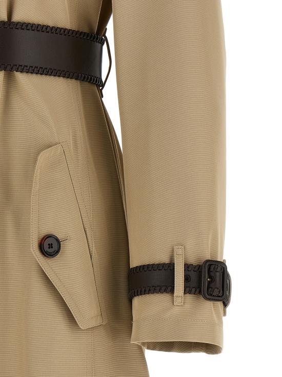 26SS 버버리 트렌치 코트 8126448OATMEALBEIGE Beige - BURBERRY