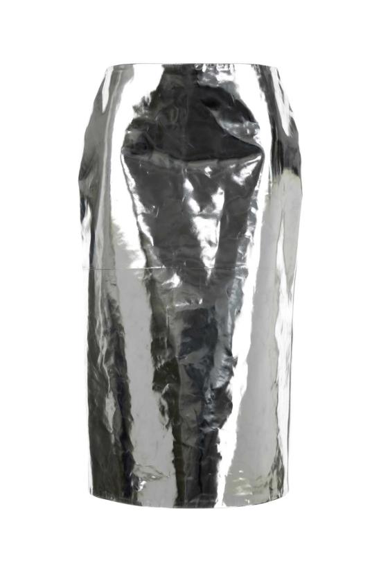 26SS 질샌더 스커트 J03MA0293J07230 042 Silver