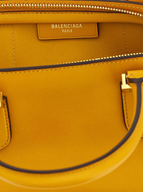 26SS 발렌시아가 볼레로 볼링백 8685852ACJS7016 Yellow - BALENCIAGA