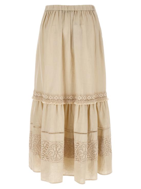 26SS 위켄드막스마라 롱 스커트 2615101023600006 Beige - WEEKEND MAX MARA
