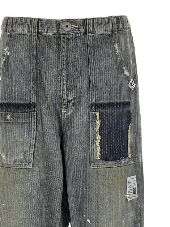 26SS 메종 미하라 야스히로 데님 팬츠 J16PT128INDIGO Blue - MAISON MIHARA YASUHIRO