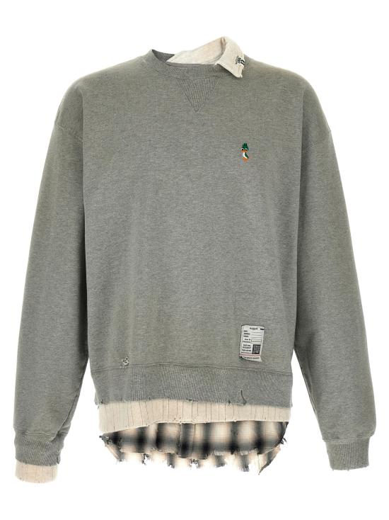 26SS 메종 미하라 야스히로 긴팔 티셔츠 J16PO752GRAY